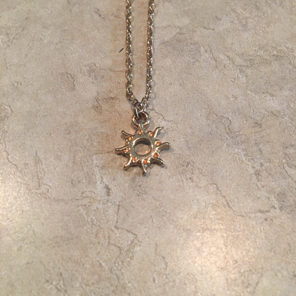 Sun Star Pendant Necklace